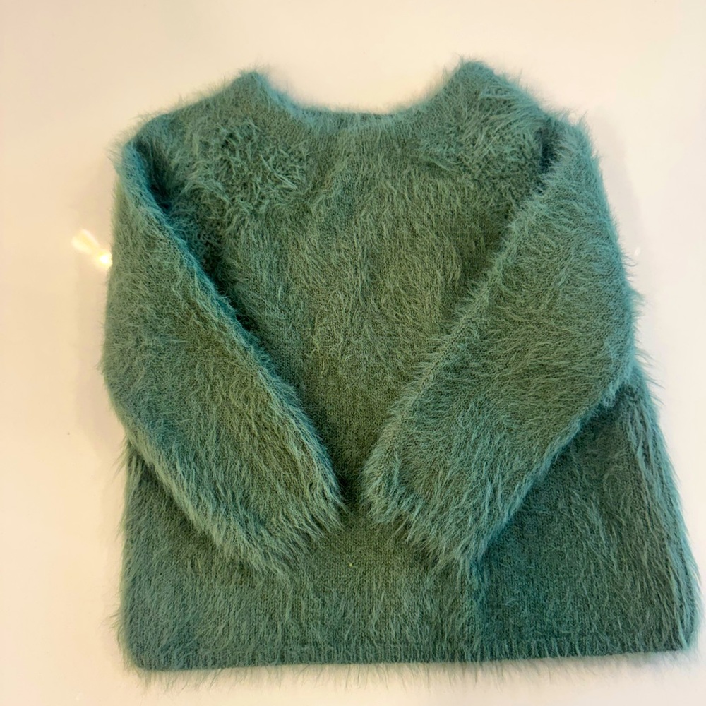 Rylee + Cru fuzzy sweater